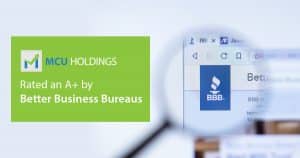 BBB company website with logo close up
